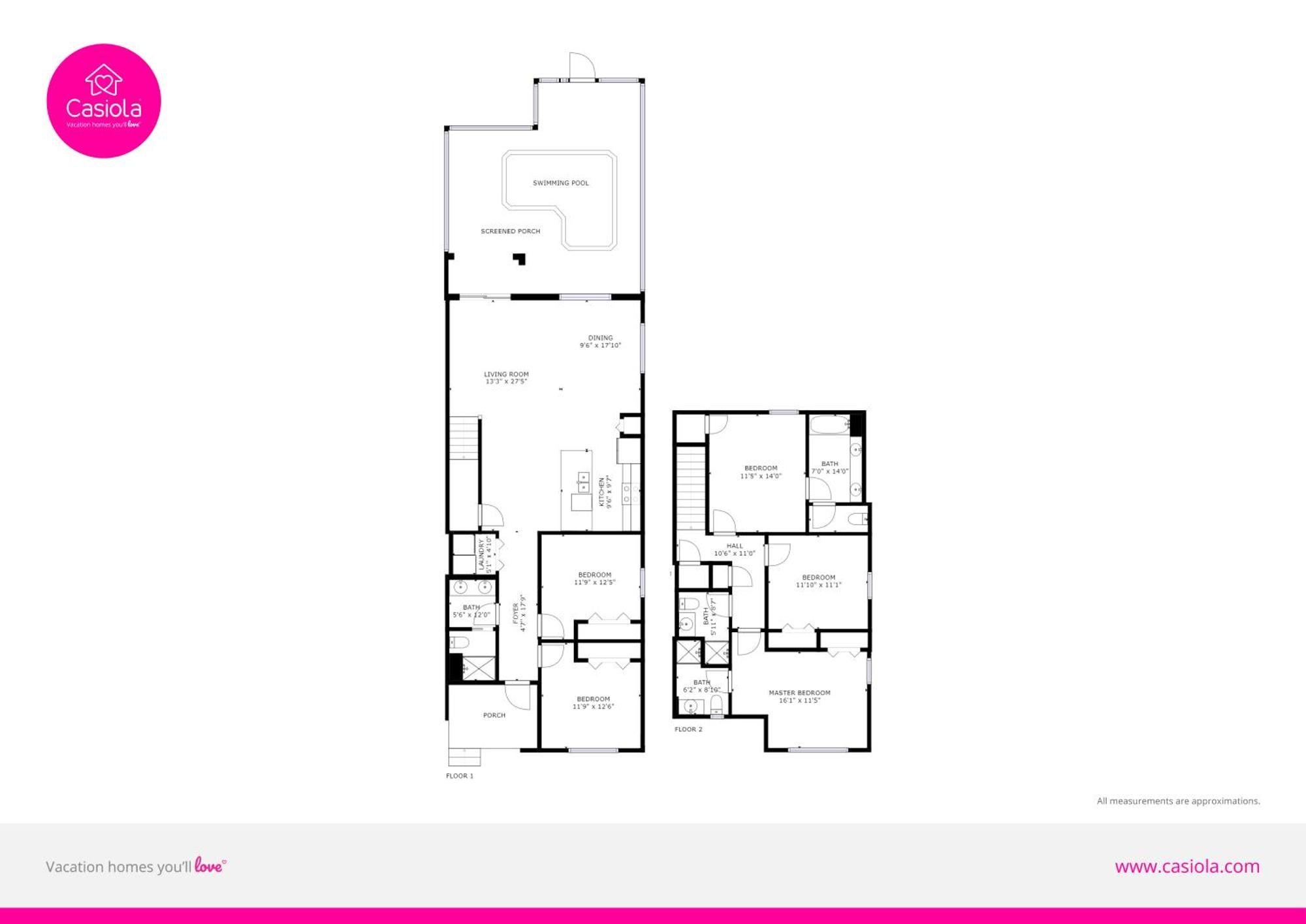 Beautiful Modern Home Wprivate Pool Near Wdw 키시미 외부 사진